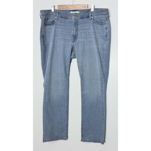 Levis Jeans Women's Size 22W Classic Straight Light Wash Pockets Pre-owned